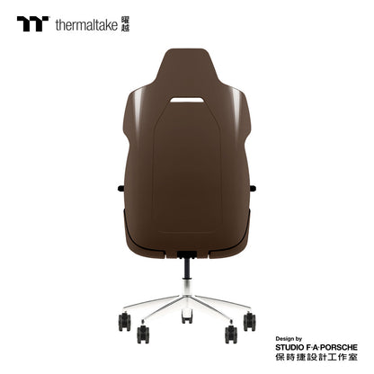 ARGENT E700 Real Leather Gaming Chair (Mocha Mousse with Slate Gray) Design by Studio F. A. Porsche