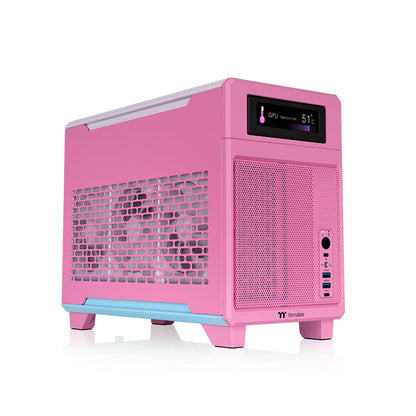 TR100 Bubble Pink Mini Tower Chassis