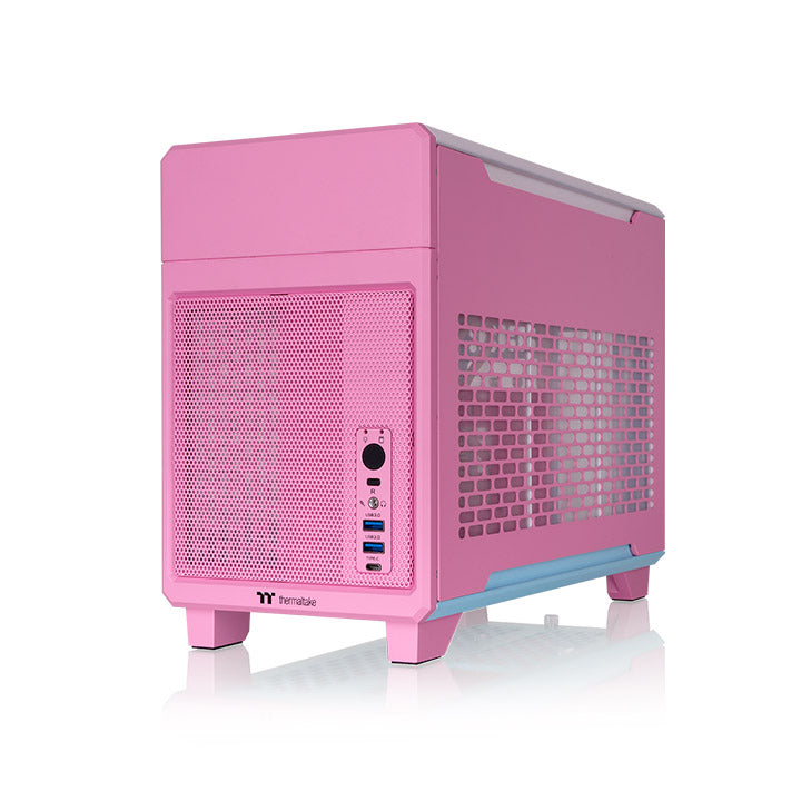 TR100 Bubble Pink Mini Tower Chassis
