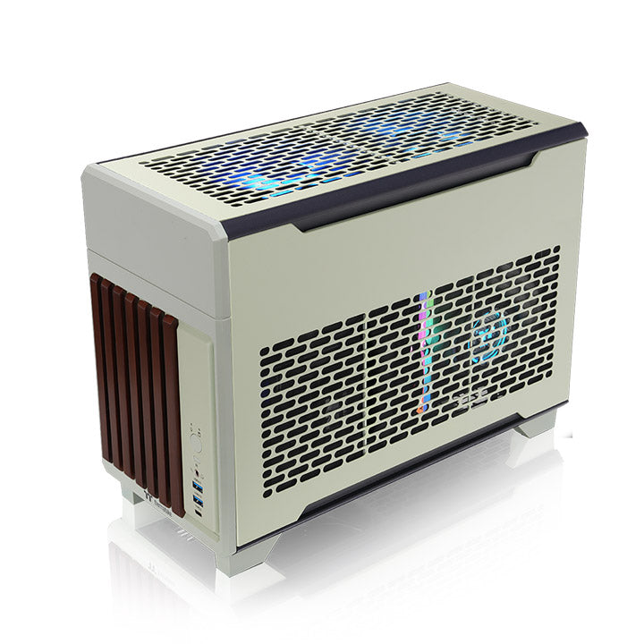 TR100 WS Matcha Green Mini Tower Chassis