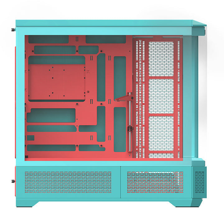 View 600 TG Mint Strawberry Full Tower Chassis