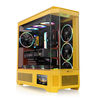 View 600 TG Butter Caramel Full Tower Chassis