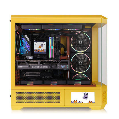 View 600 TG Butter Caramel Full Tower Chassis