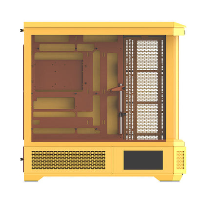View 600 TG Butter Caramel Full Tower Chassis