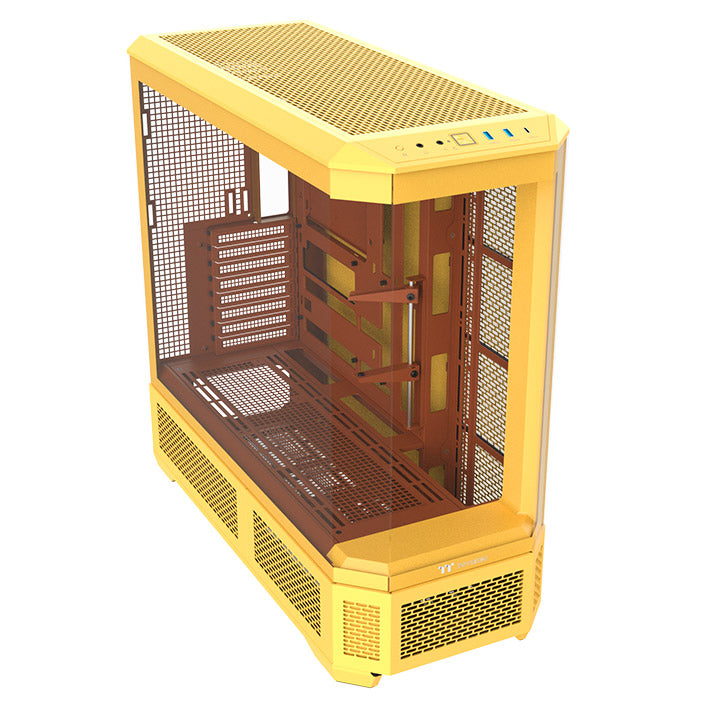 View 600 TG Butter Caramel Full Tower Chassis