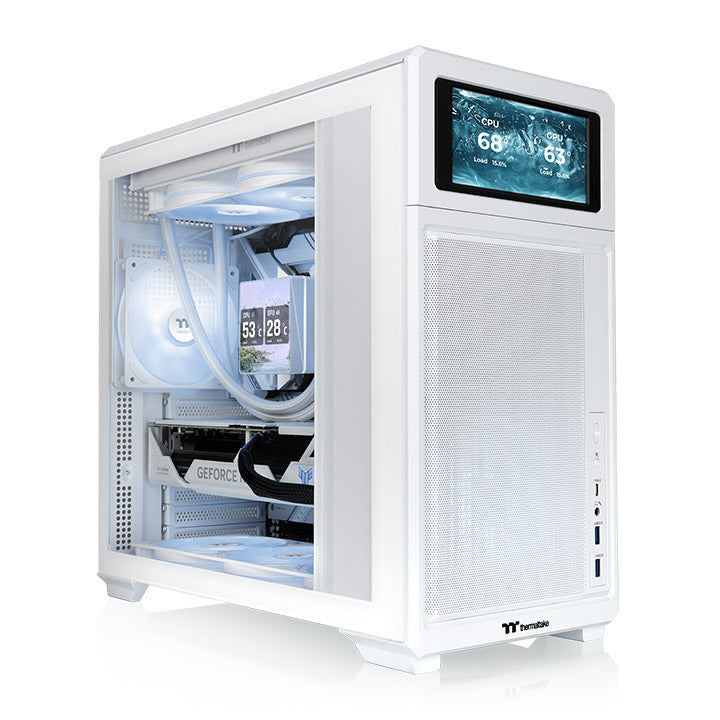 TR300 TG Snow Mid Tower Chassis – Thermaltake Global
