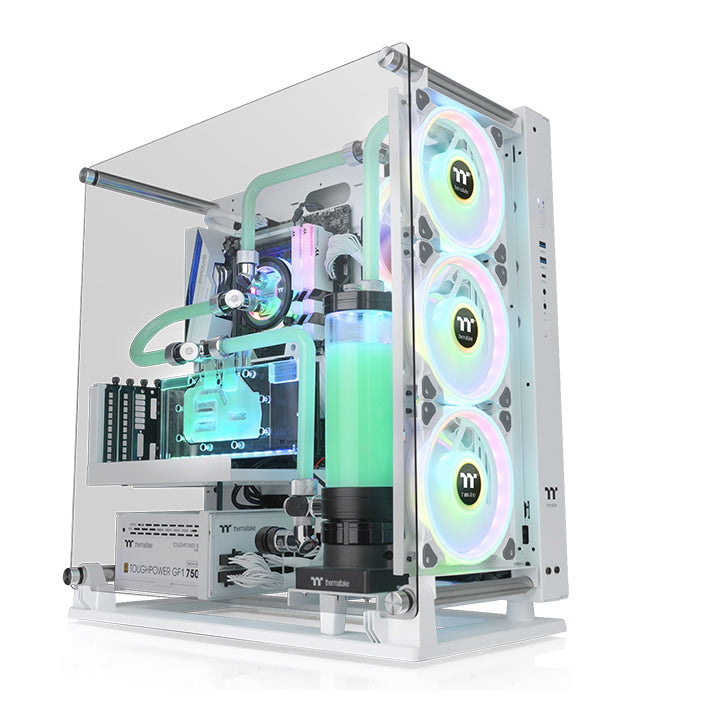 Thermaltake Core P3 TG Pro オープンフレー PCケース Core P3 TG Pro Snow – Thermaltake Global