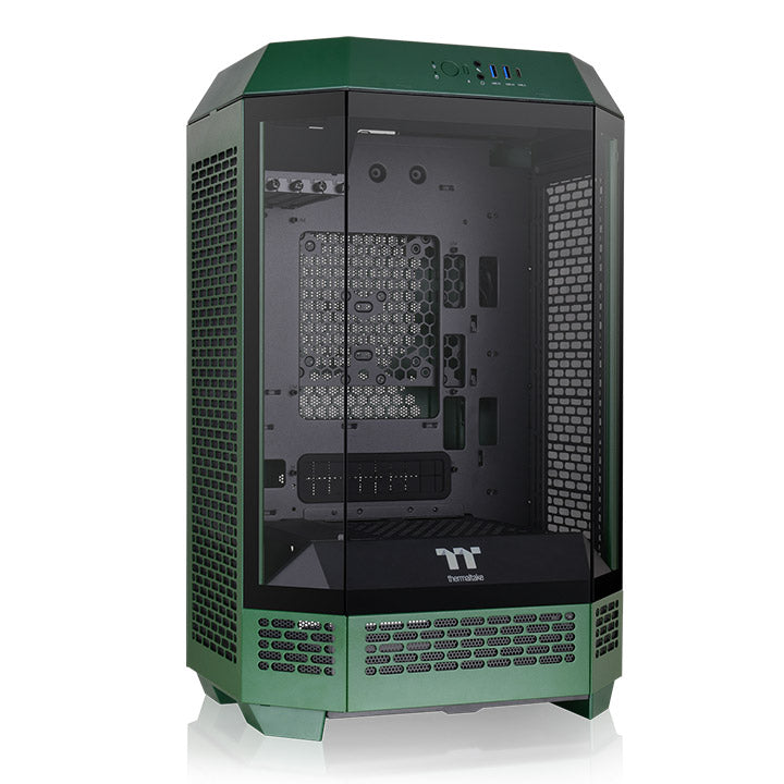 The Tower 300 Racing Green Micro Tower Chassis – Thermaltake Global