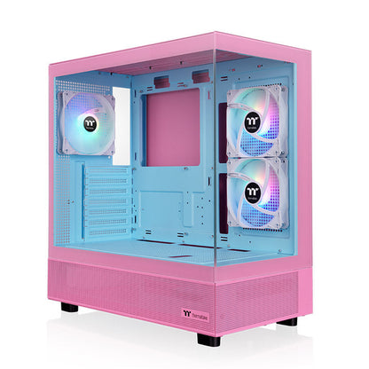 View 270 Plus TG ARGB Bubble Pink Mid Tower Chassis