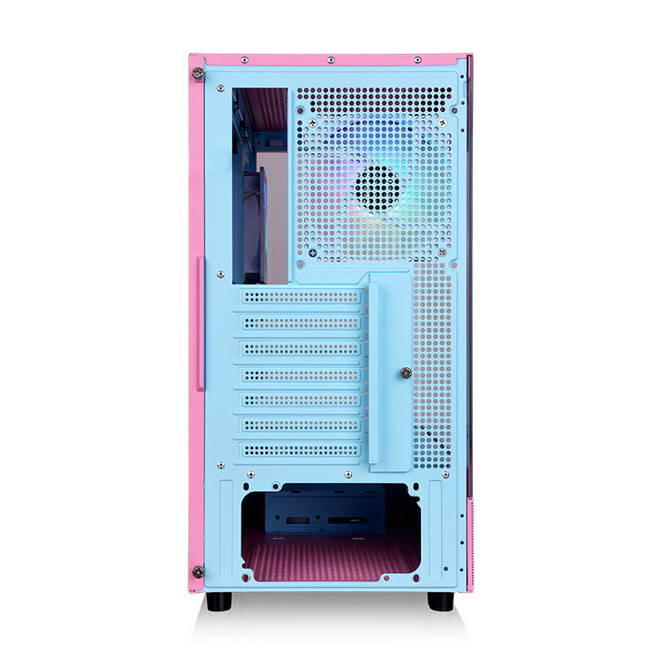 View 270 Plus TG ARGB Bubble Pink Mid Tower Chassis