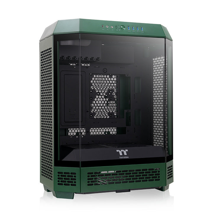 The Tower 600 Racing Green Mid Tower Chassis – Thermaltake Global