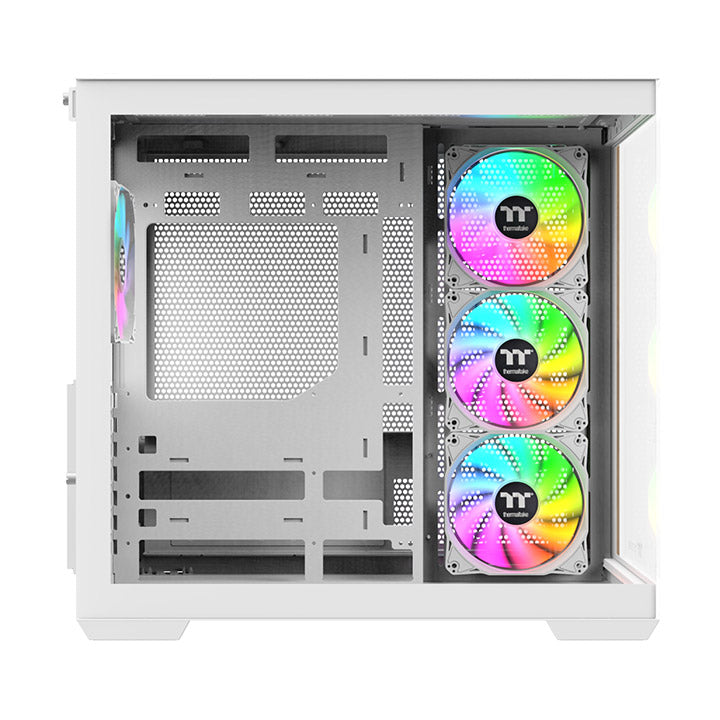 View 380 WS ARGB Snow Mid Tower Chassis