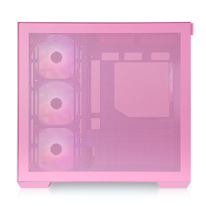 View 380 TG ARGB Bubble Pink Mid Tower Chassis