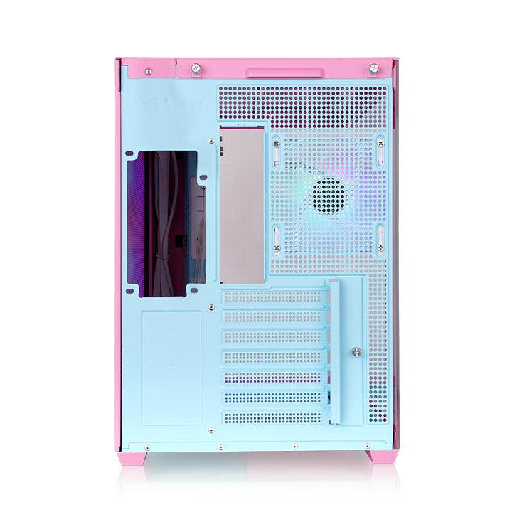 View 380 TG ARGB Bubble Pink Mid Tower Chassis
