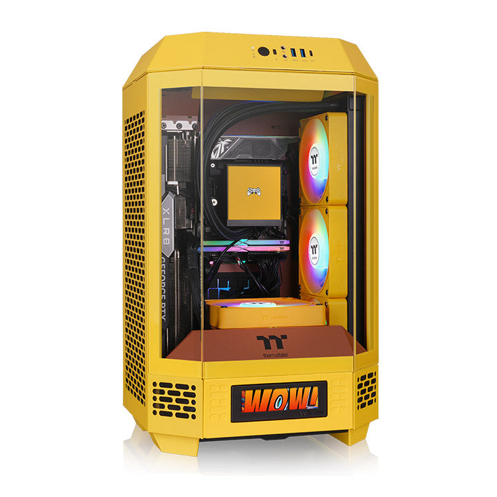 The Tower 250 Butter Caramel Mini Tower Chassis