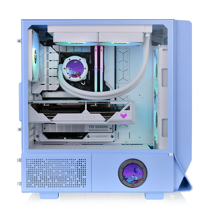 Ceres 350 MX Hydrangea Blue Mid Tower Chassis – Thermaltake Global