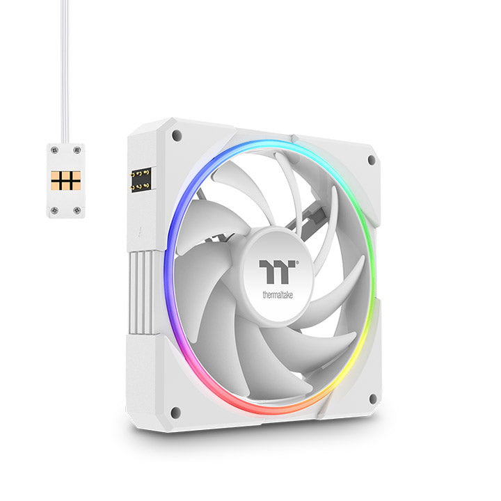 TS120 EX RGB PC Cooling Fan - White (3-Fan Pack)