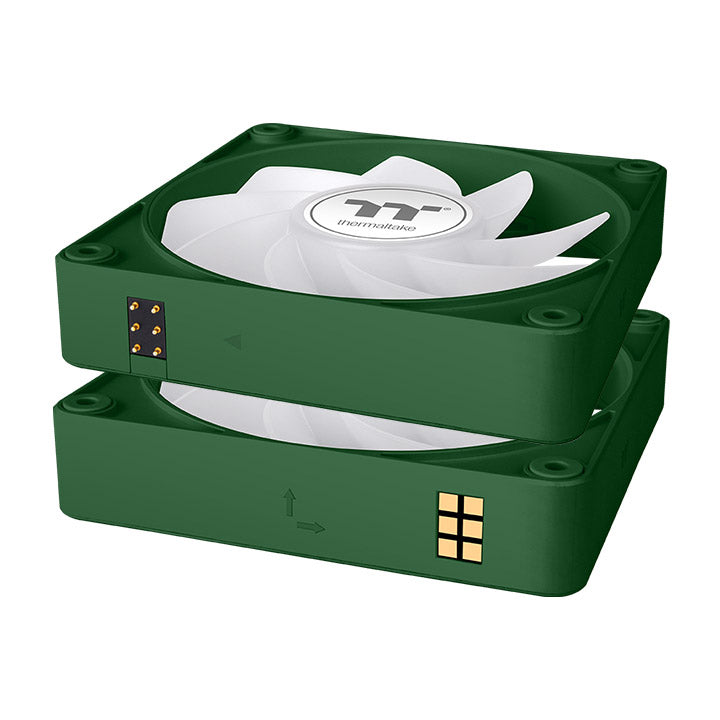 CT140 EX Reverse ARGB Sync PC Cooling Fan Racing Green (3-Fan Pack)