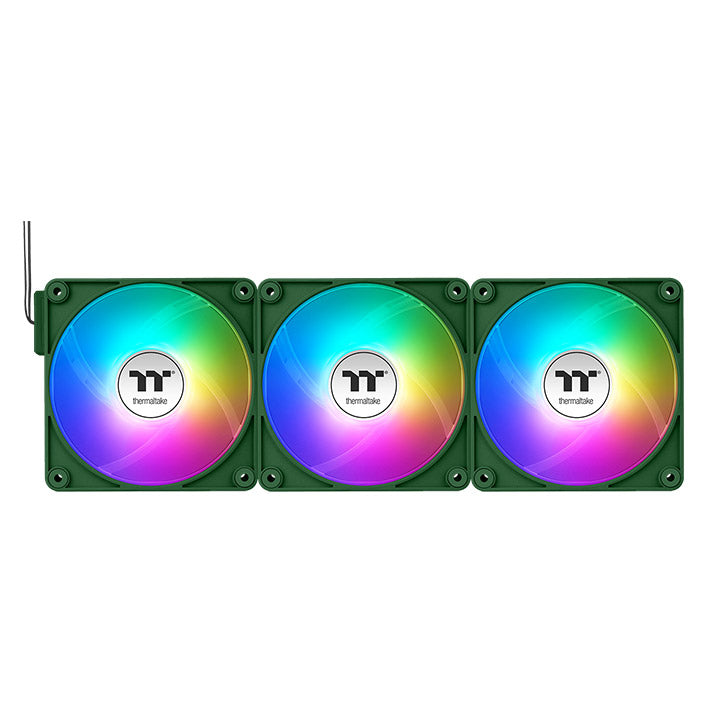 CT120 EX Reverse ARGB Sync PC Cooling Fan Racing Green (3-Fan Pack