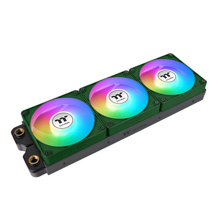 CT120 EX Reverse ARGB Sync PC Cooling Fan Racing Green (3-Fan Pack)