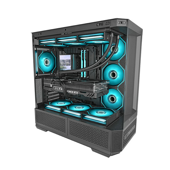SWAFAN 140 EX INFINITY ARGB Sync PC Cooling Fan (3-Fan Pack)