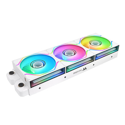 SWAFAN 140 EX INFINITY ARGB Sync PC Cooling Fan - Snow (3-Fan Pack)