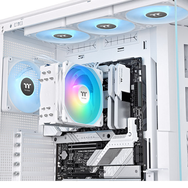 UX500 ARGB Sync CPU Cooler - White
