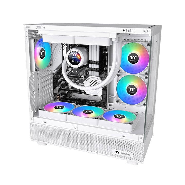 CT140 Reverse ARGB Sync PC Cooling Fan White (2-Fan Pack