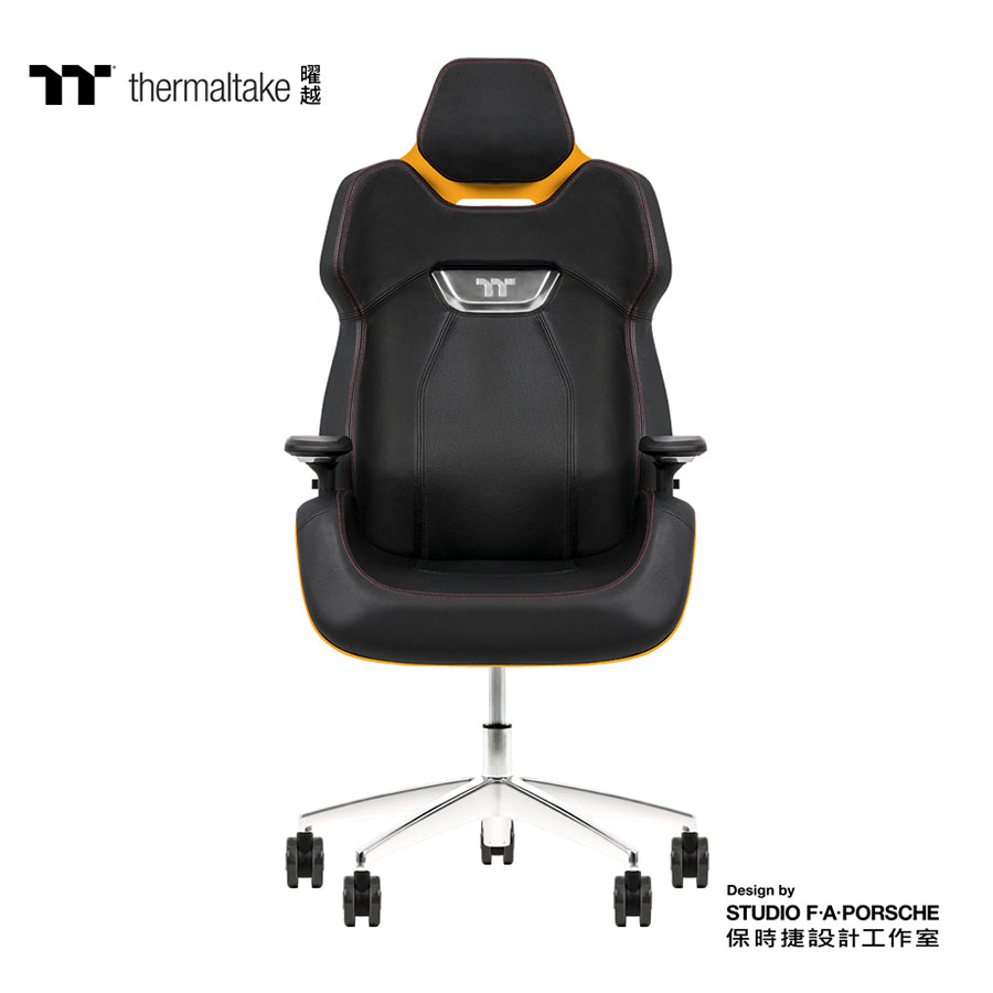 ARGENT E700 Real Leather Gaming Chair (Sanga Yellow) Design by Studio F. A. Porsche