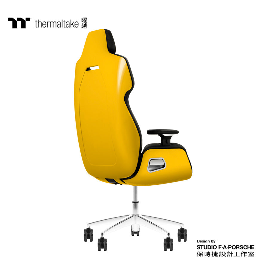 ARGENT E700 Real Leather Gaming Chair (Sanga Yellow) Design by Studio F. A. Porsche