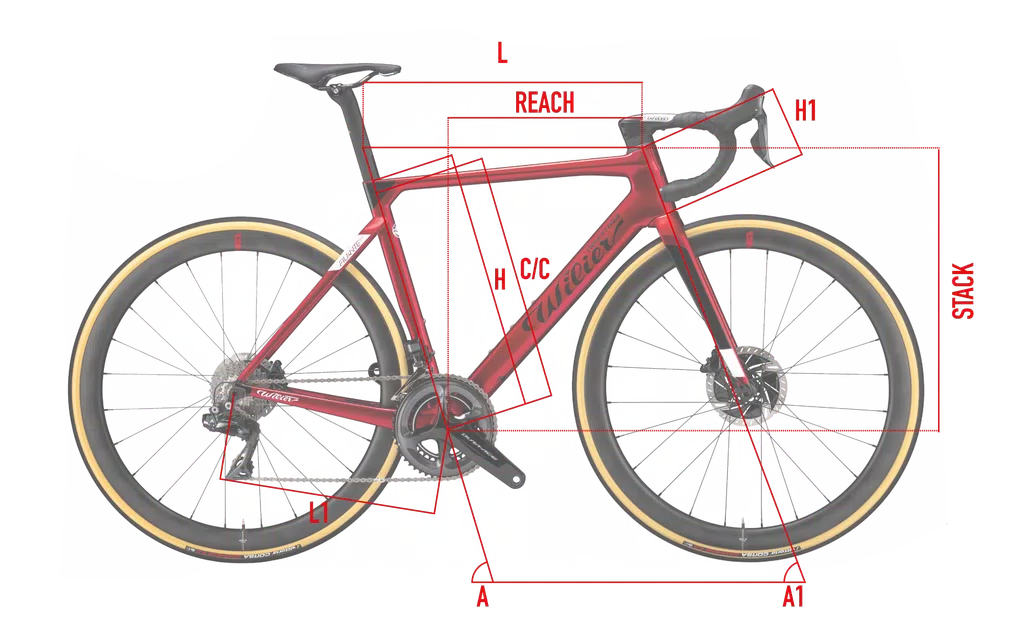 Wilier Filante SLR geometry dimensions