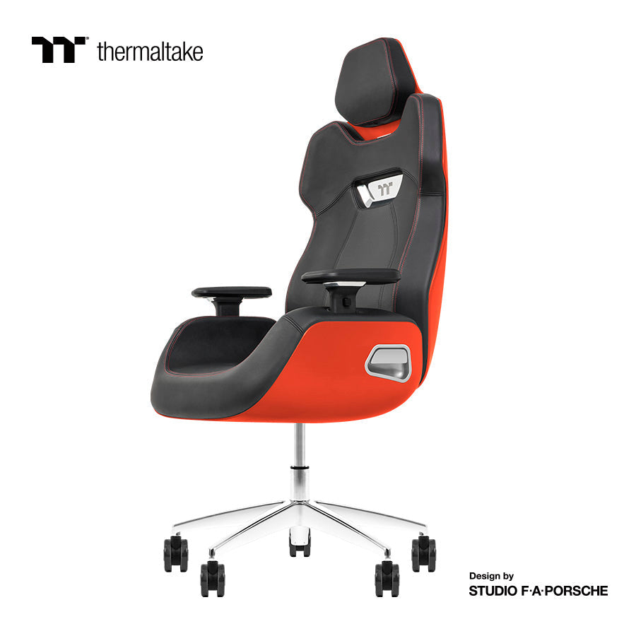 ARGENT E700 Real Leather Gaming Chair (Flaming Orange) Design by Studio F. A. Porsche