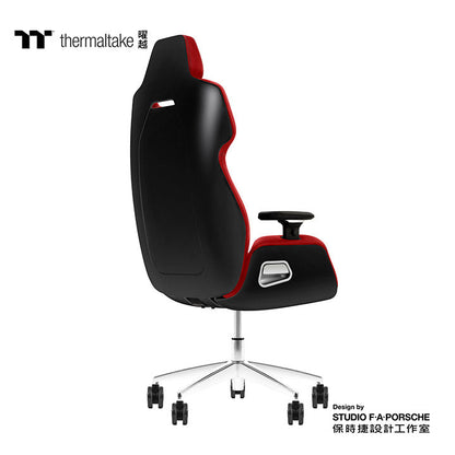 ARGENT E700 Real Leather Gaming Chair (Black Houndstooth Fabric) Design by Studio F. A. Porsche