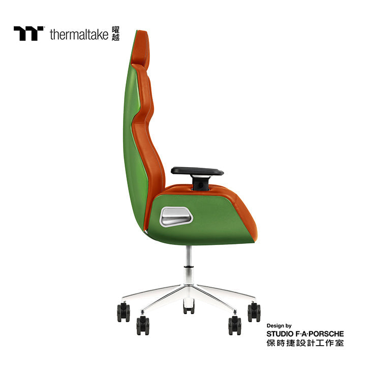 ARGENT E700 Real Leather Gaming Chair (Racing Green Houndstooth Fabric) Design by Studio F. A. Porsche