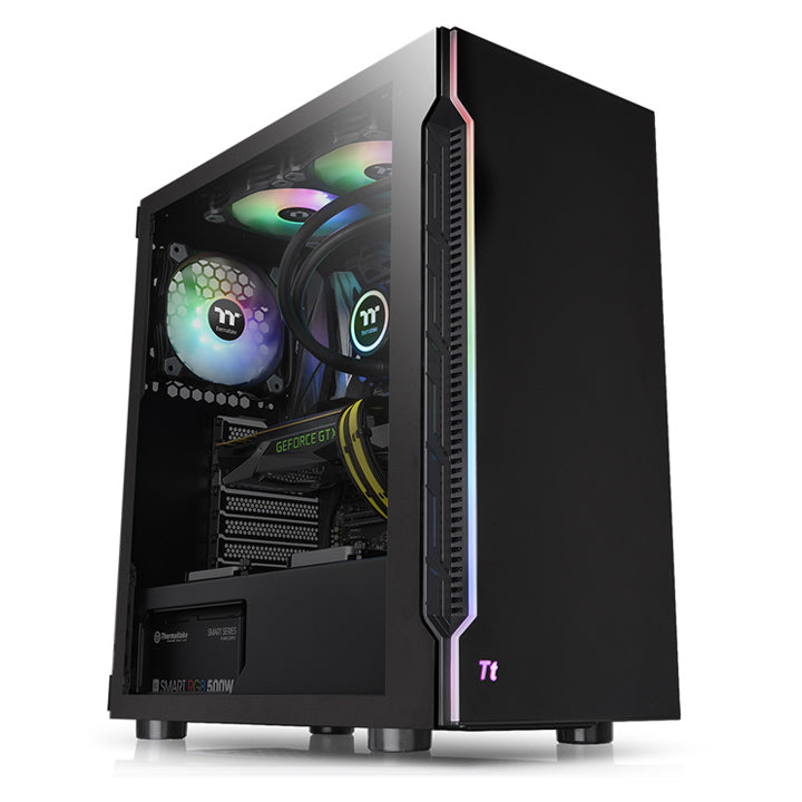 Thermaltake H200 TG RGB ミッドタワーケース H200 TG RGB – Thermaltake Global