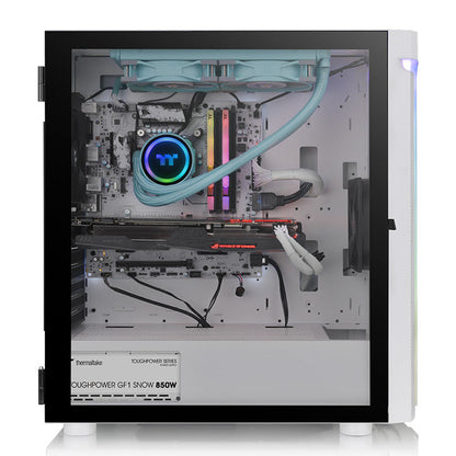 H590 TG Snow ARGB Mid Tower Chassis