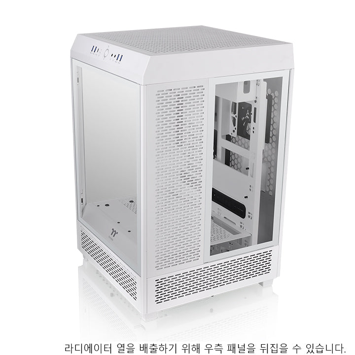 The Tower 500 Snow Mid Tower Chassis – Thermaltake Global