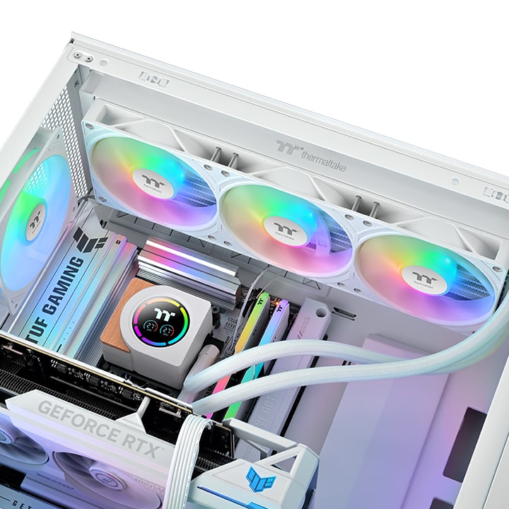 LB360-S ARGB Sync AIO Liquid Cooler - Snow Edition