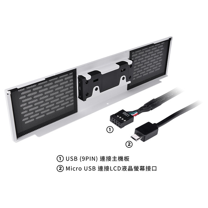 LCD Panel Kit Snow for The Tower 500 – Thermaltake Global