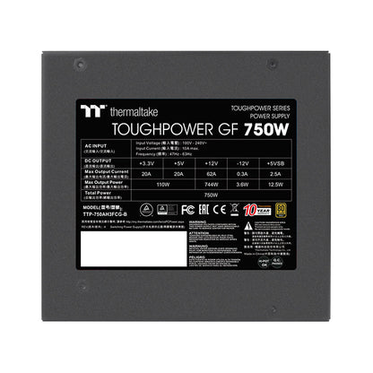 Toughpower GF 750W (Regional Only – EU/IN/JP)
