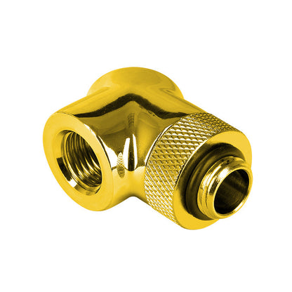 Pacific G1/4 90 Degree Adapter – Gold