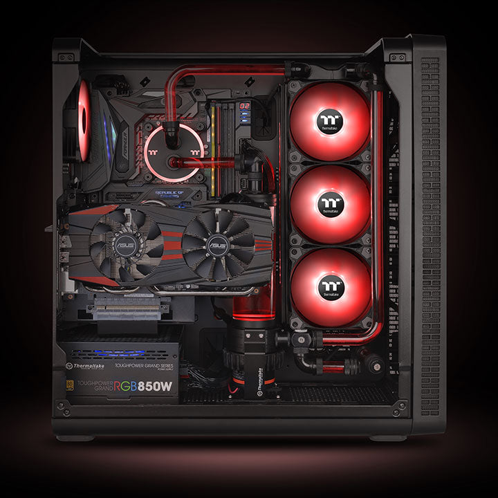 Pure A12 Radiator Fan (Single Fan Pack)-Red