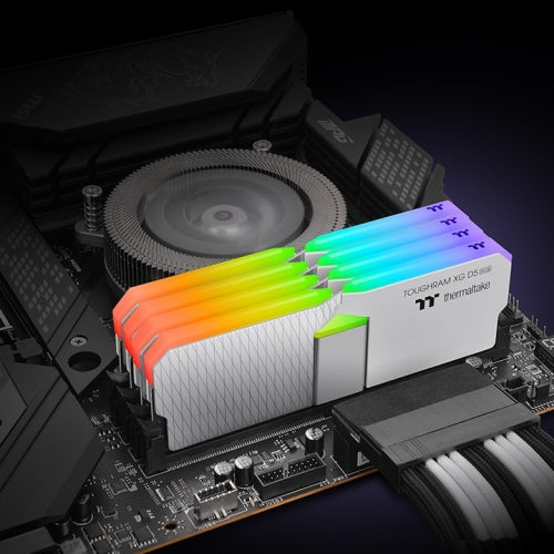 TOUGHRAM XG RGB D5 Memory DDR5 6400MT/s 32GB (16GB x2) - white