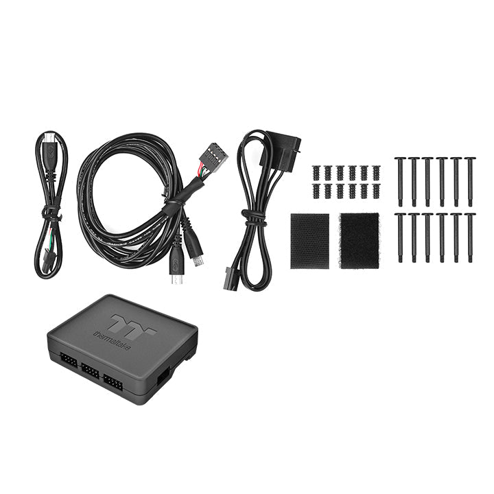 Riing Quad 14 RGB Radiator Fan TT Premium Edition 3 Fan Pack (Controller included)