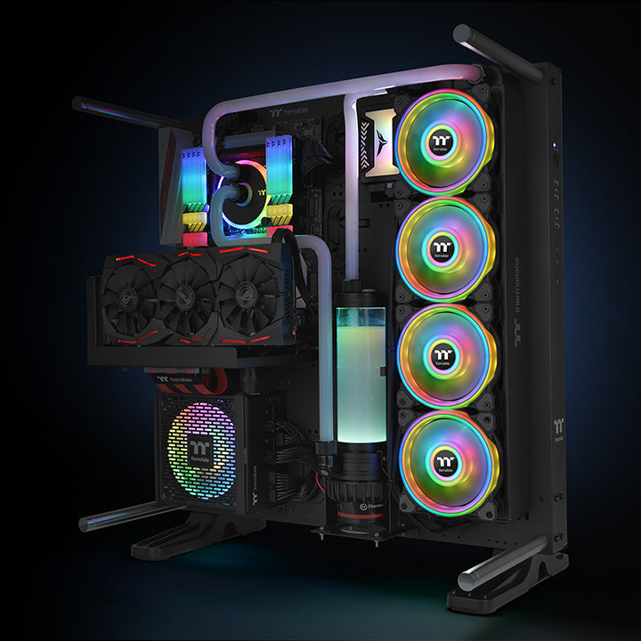 Riing Quad 12 RGB Radiator Fan TT Premium Edition Single Fan Pack