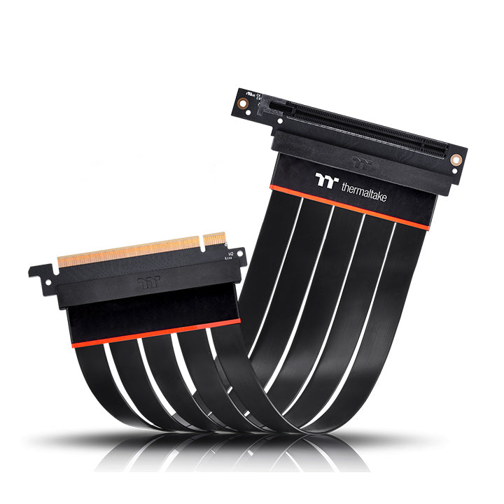 TT Premium PCI-E 4.0 Extender 200mm with 90 degree adapter