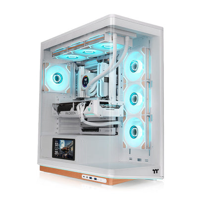 Stage 500 TG ARGB Snow Mid Tower Chassis