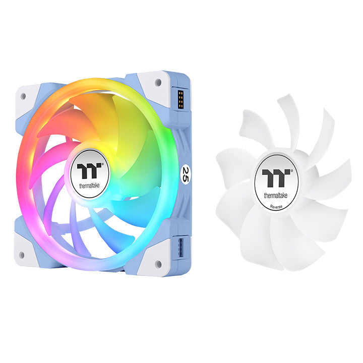 SWAFAN EX14 ARGB Sync PC Cooling Fan Hydrangea Blue TT Premium