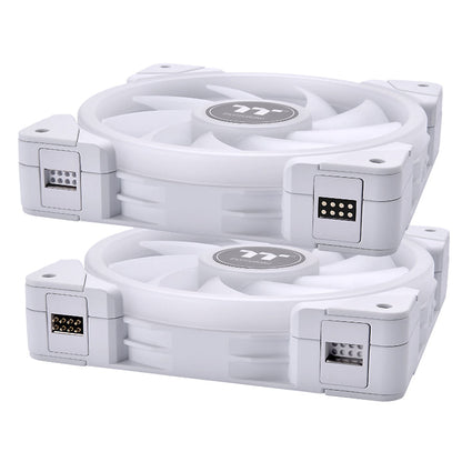SWAFAN EX12 RGB PC Cooling Fan White TT Premium Edition (3-Fan Pack)