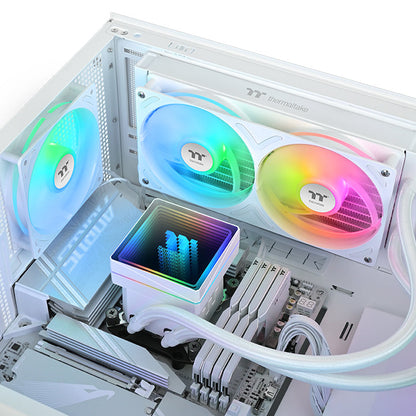 TH240 V3 ARGB Sync AIO Liquid Cooler - Snow Edition